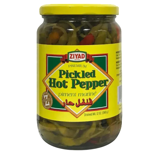 Ziyad Pickled Hot Pepper 12oz
