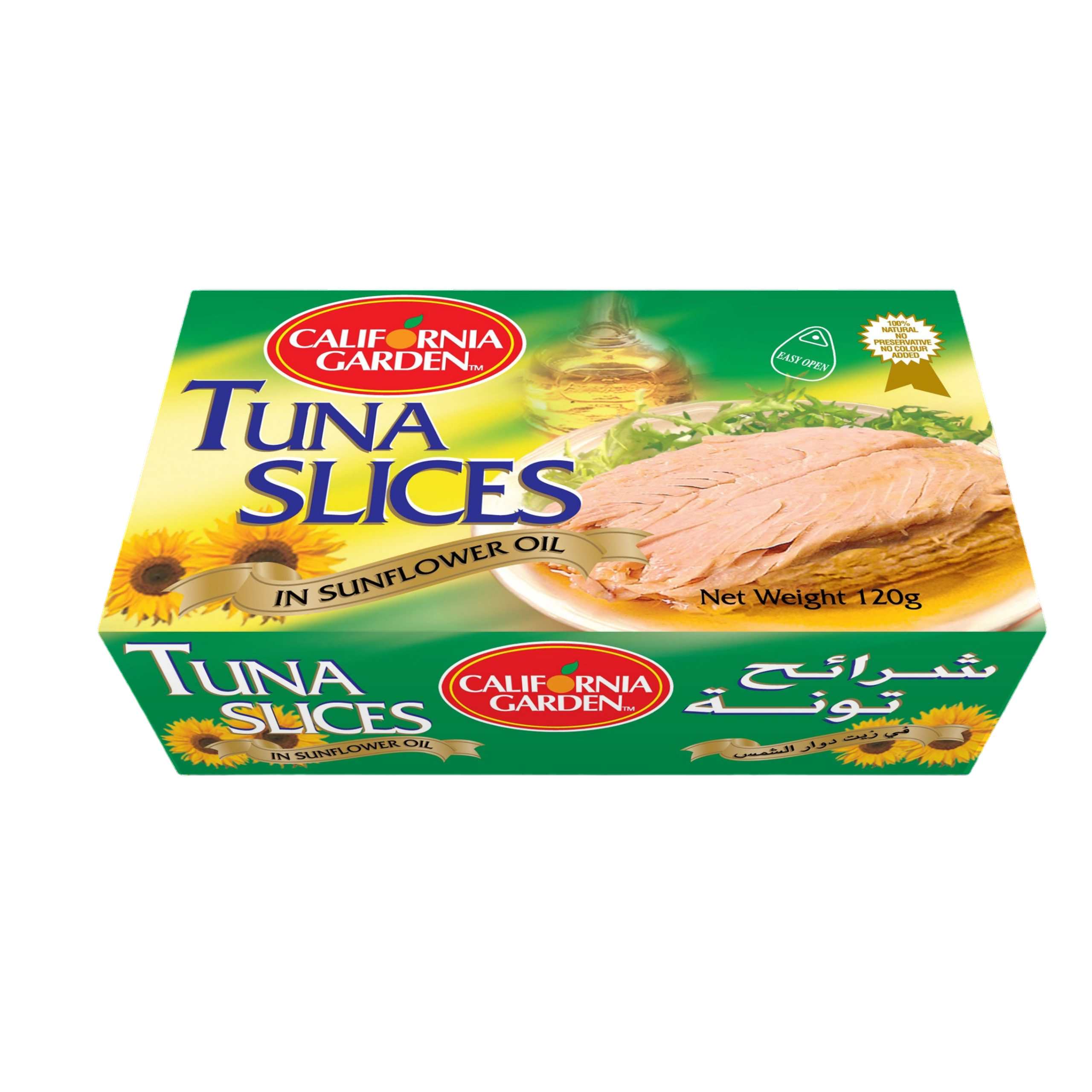 California Gard Tuna Slices In Sunflower Oil 120g