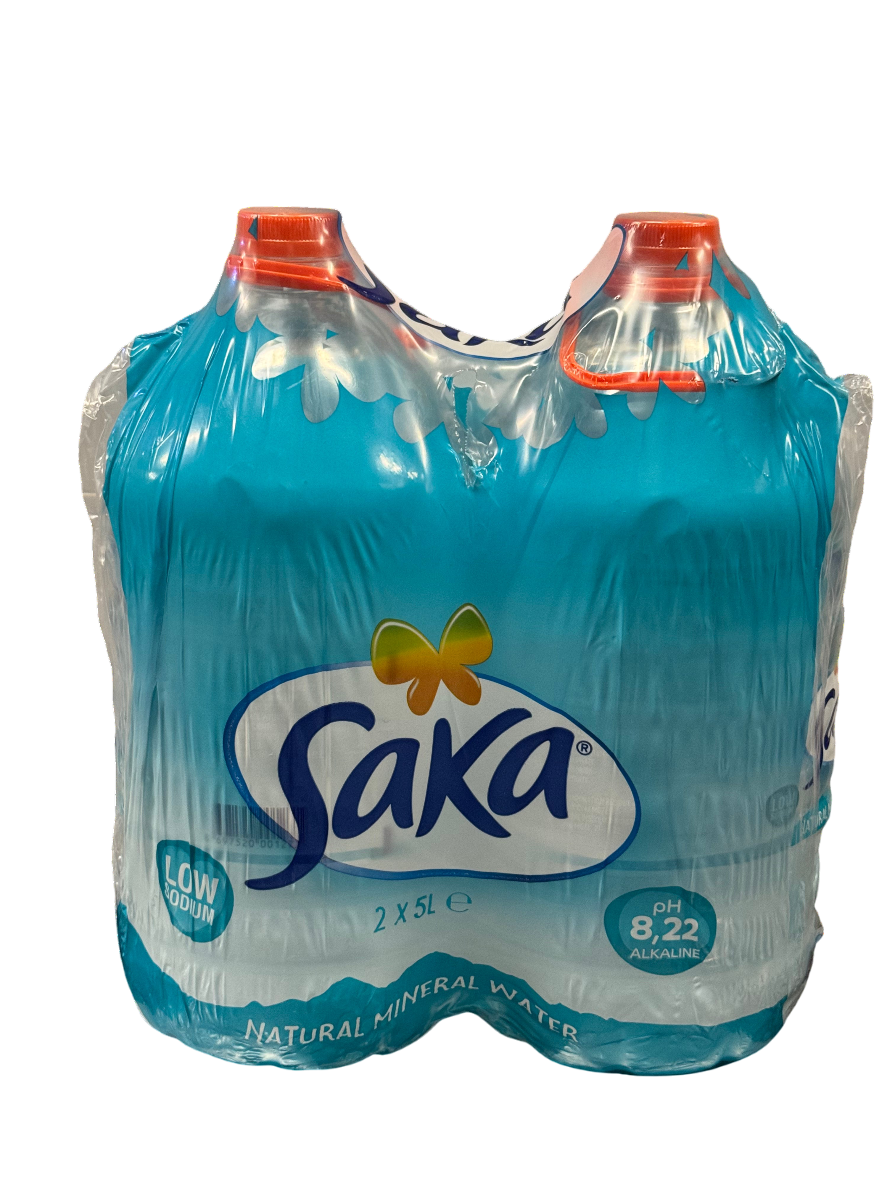 saka natural mineral water 5l