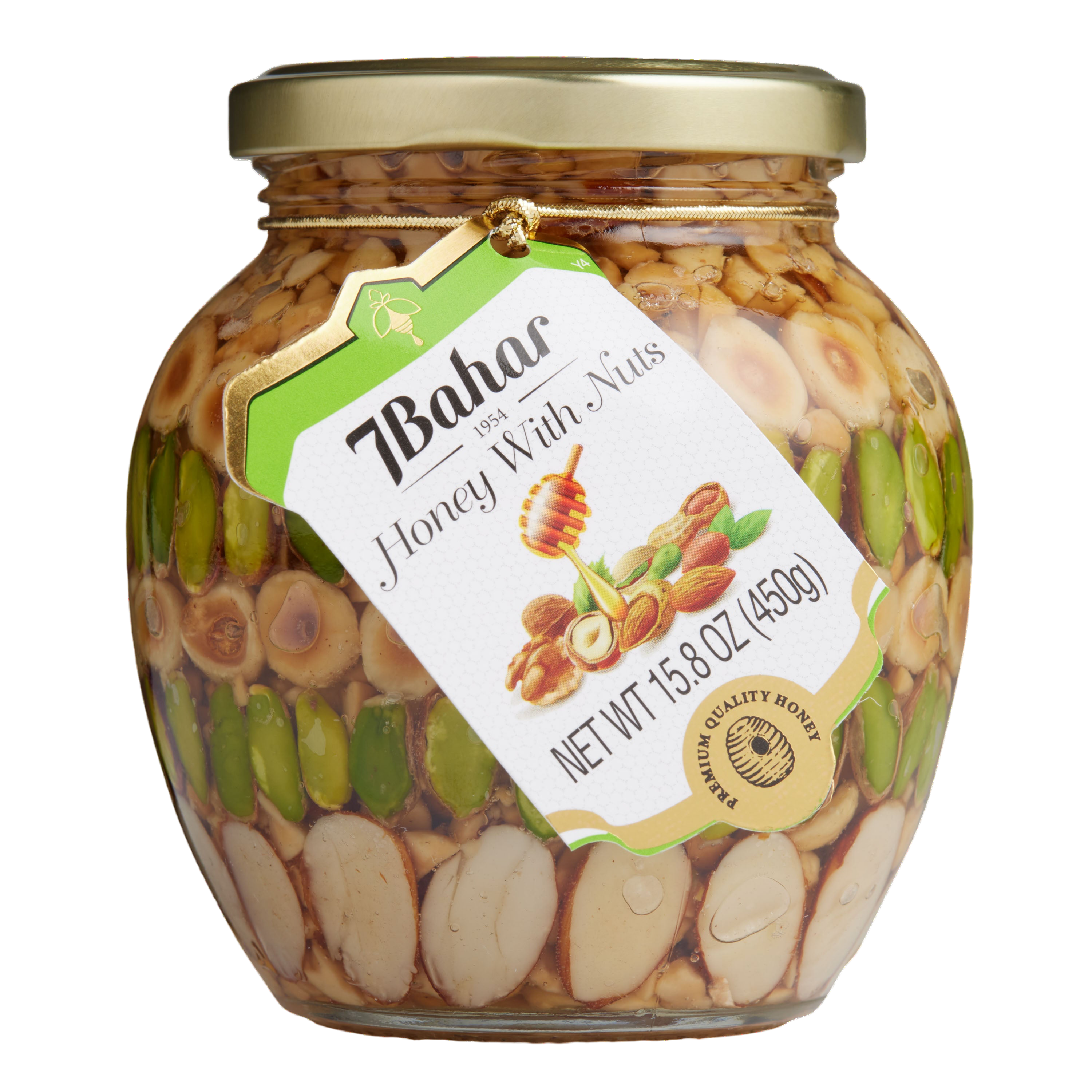 7bahar honey with nuts 450g
