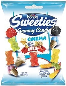 Bonart Cinemax Gummy Candy 6oz