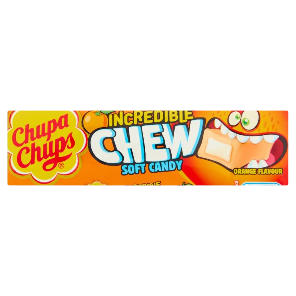 Chupa Chups Incredible Chew Orange 45 g
