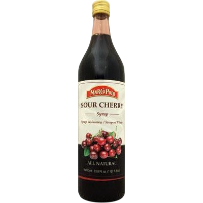Marco Polo Sour Cherry Syrup 1l