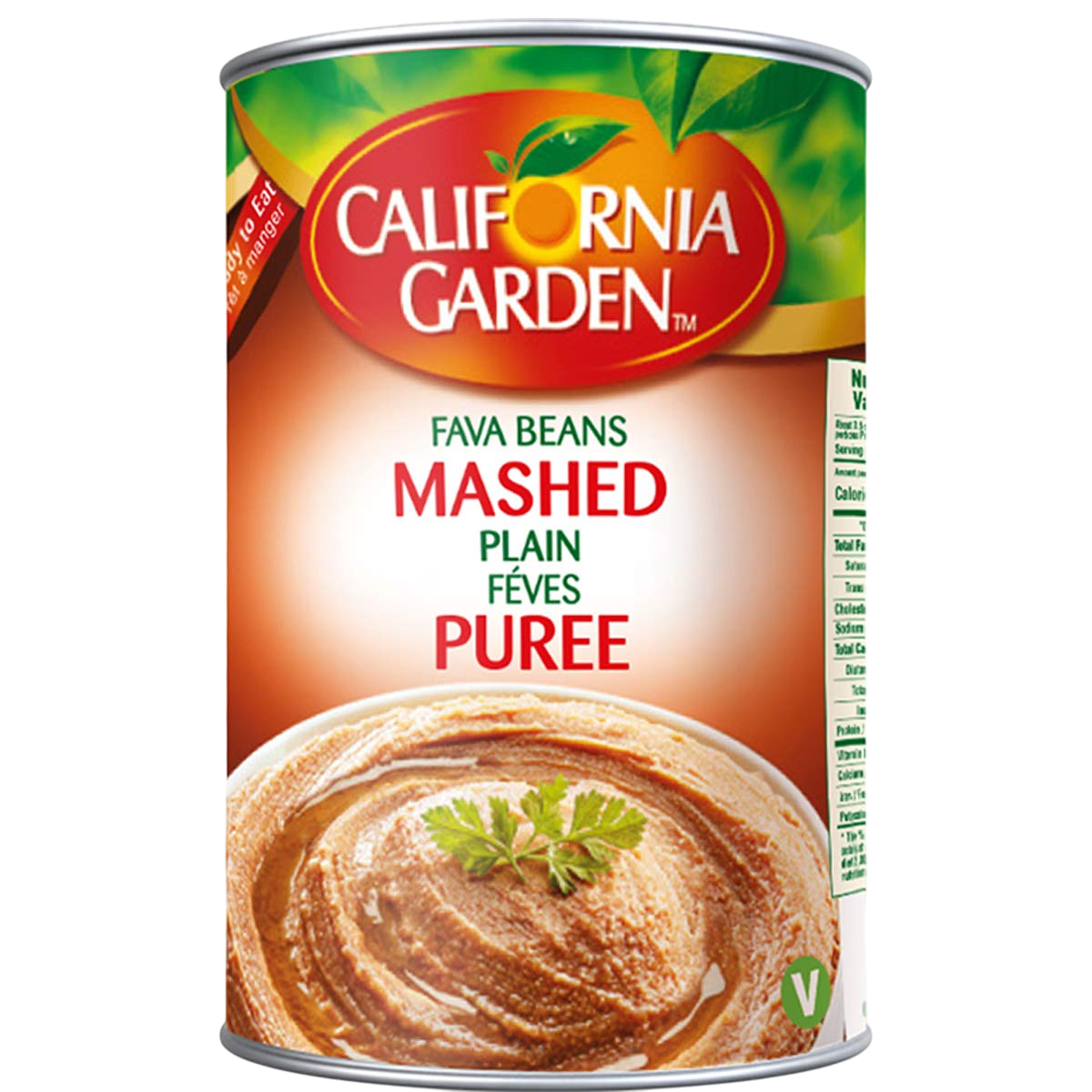 California Garden Fava Beans Mashed 16oz