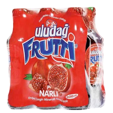 Uludag Mineral Water w/Pomegranate 6x200 ml
