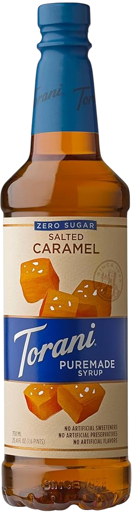 torani puremade salted caramel sauce 375ml