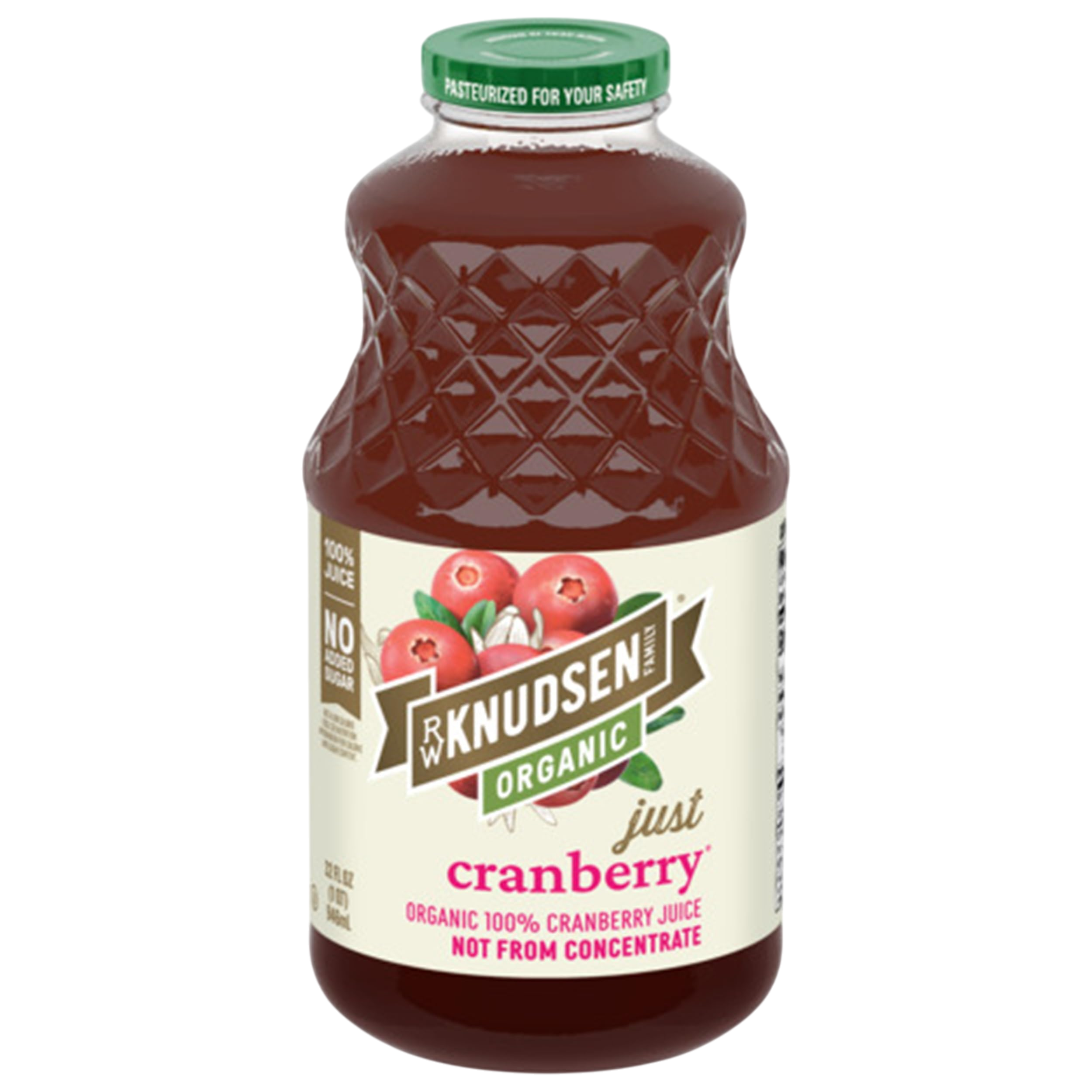 RW Knudsen Just Cranberry Juice 32 oz