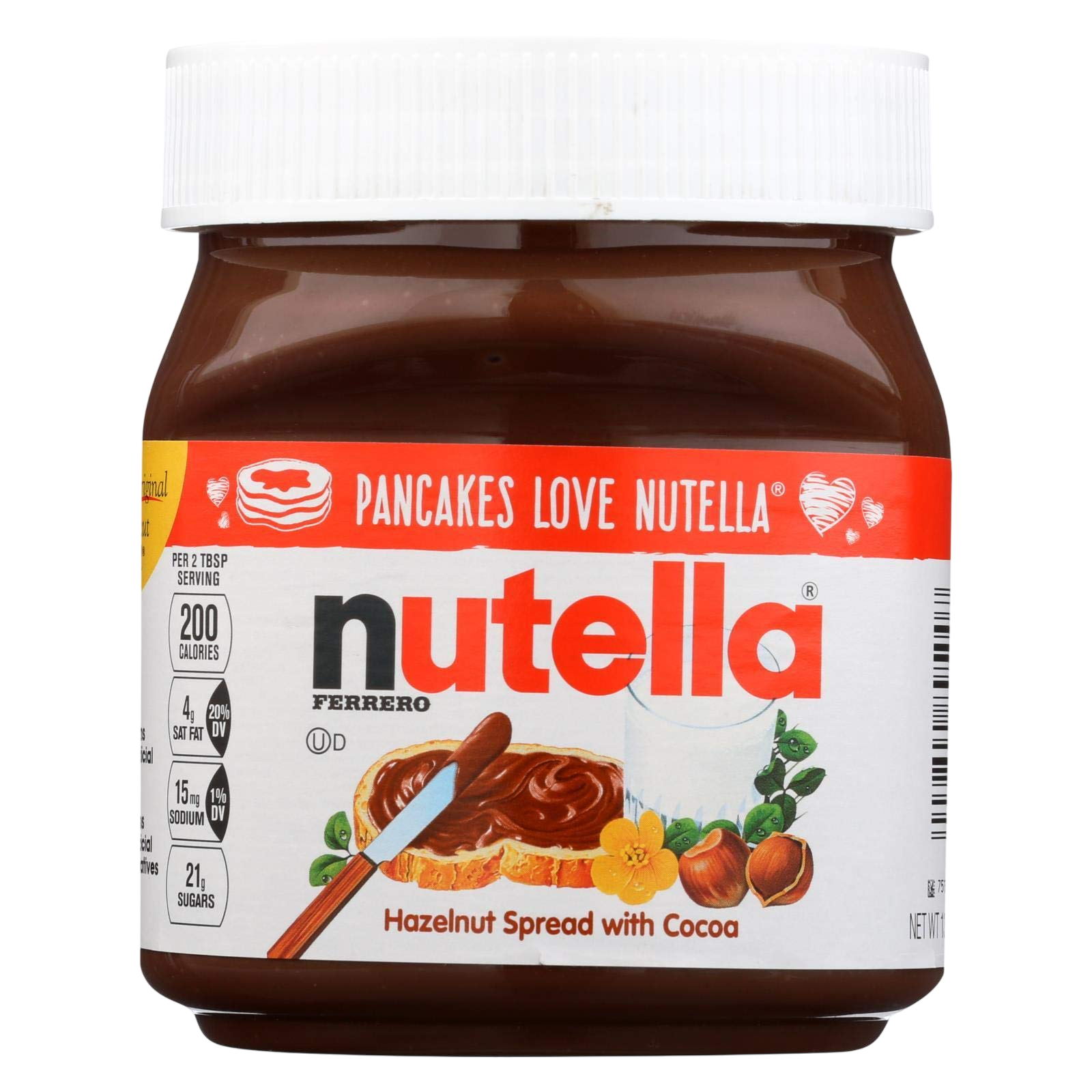 Ferrero Nutella Hazelnut Spread 13oz