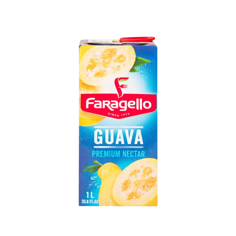 faragello guava nectar juice 1l