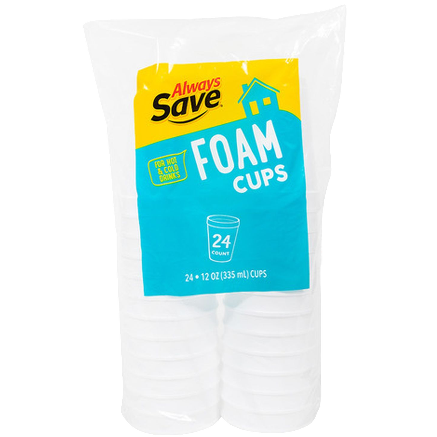 Always Save Foam Cups 500g