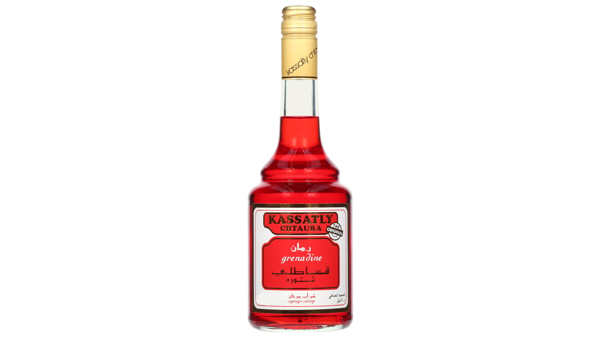 Kassatly Grenadine Syrup 20oz