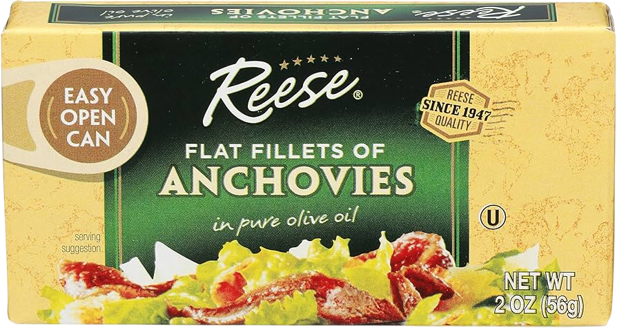 Reese Anchovies Flat 2oz