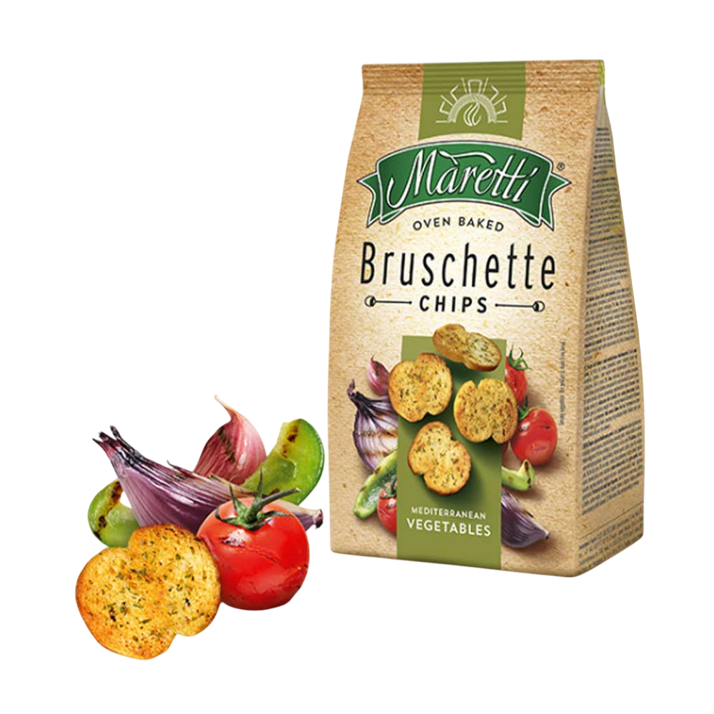 Maretti Bruschette Chips Mediterranean 142g