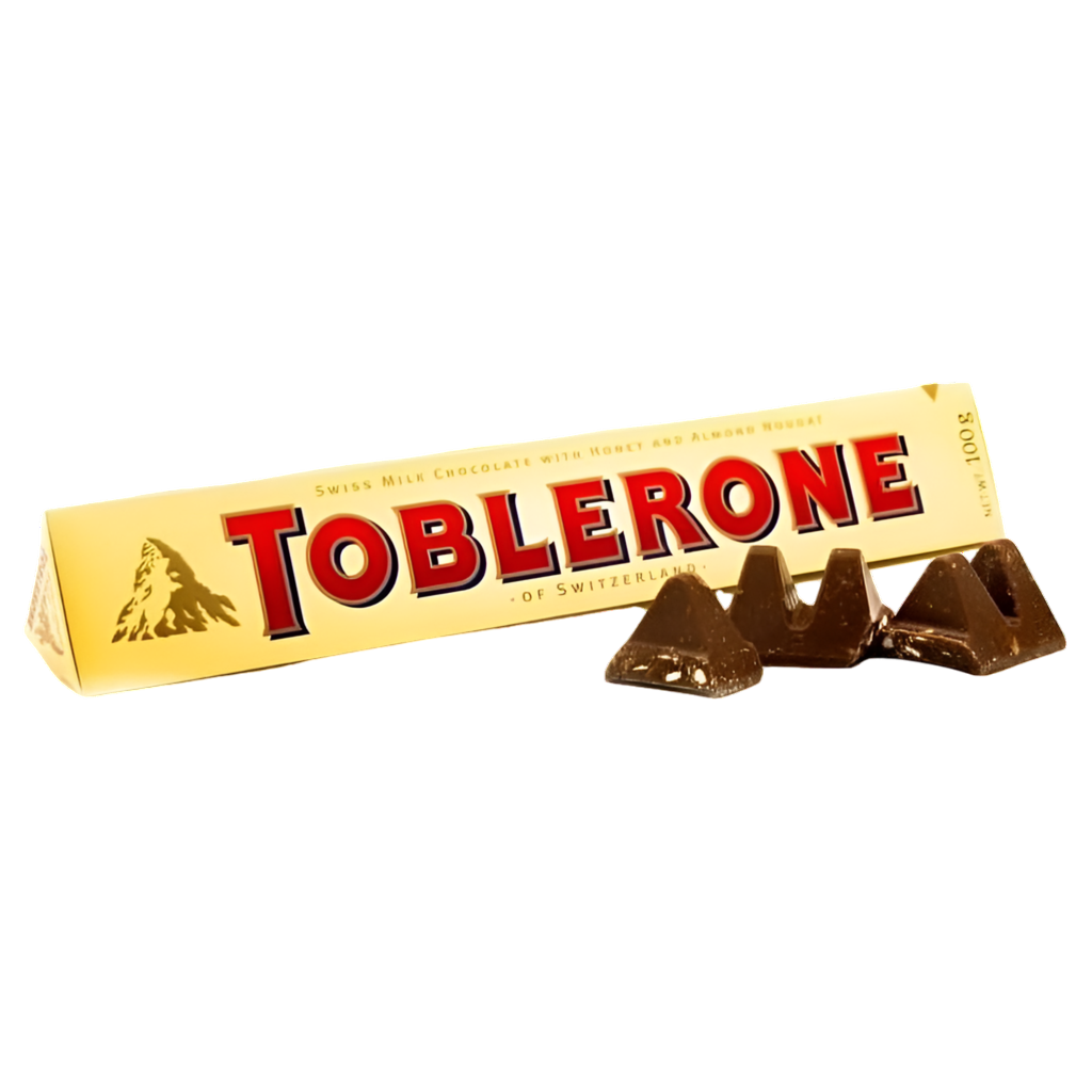 toblerone milk chocolate 100 g