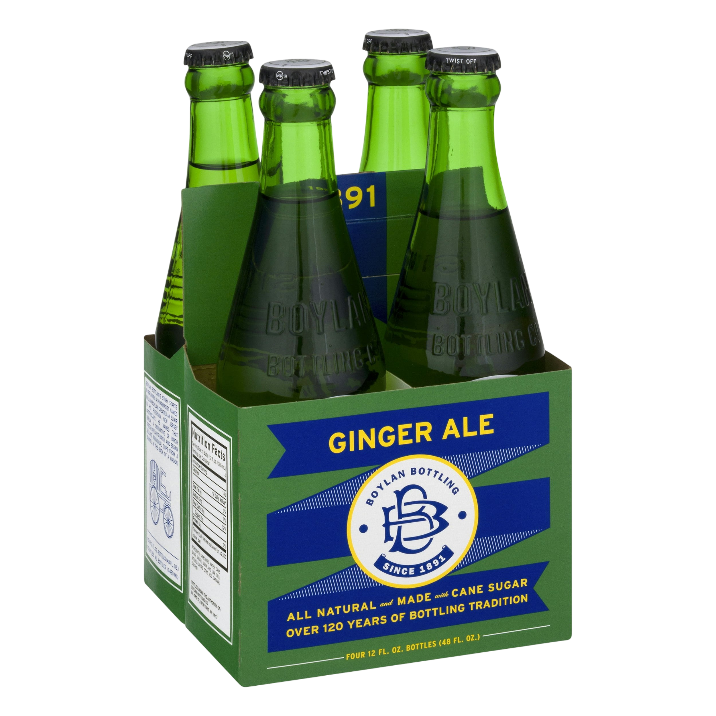 Boylan Ginger Ale 4x12oz