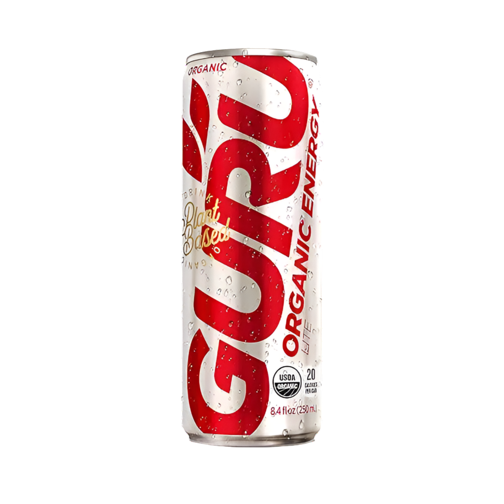 Guru Organic Energy Drink Lite 24 oz