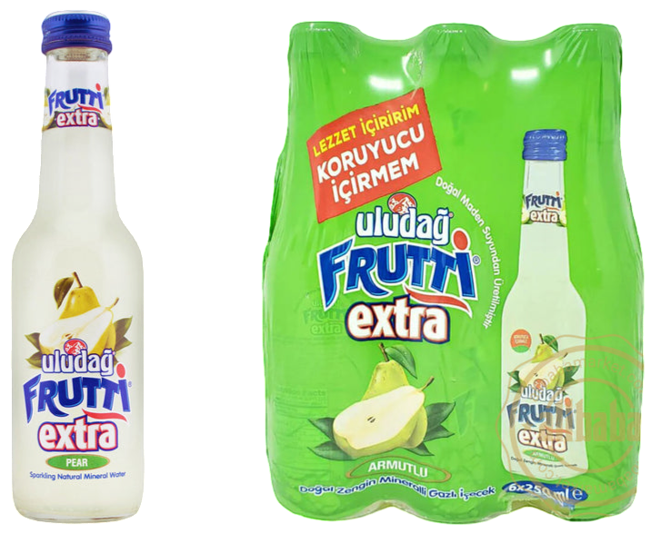 Uludag Mineral Water w/Pear 6x250 ml