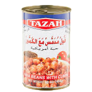 Tazah Fava w/Cumin 454g