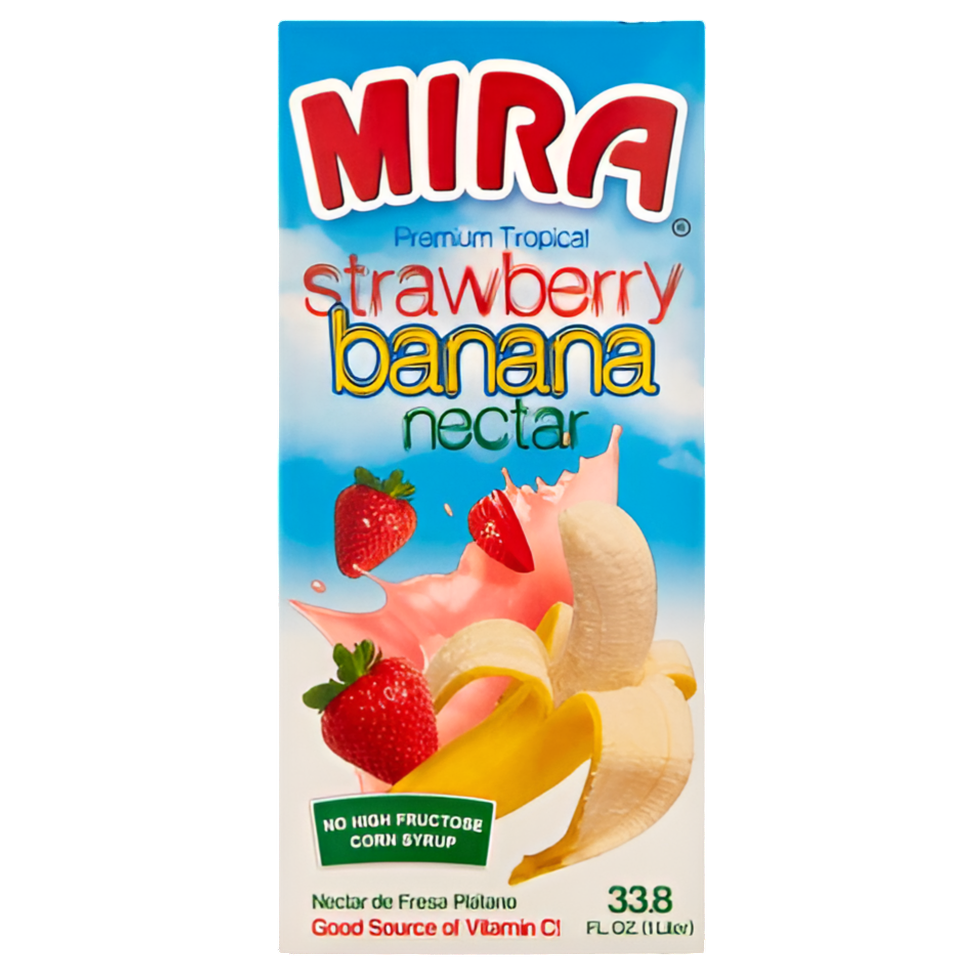 Mira Strawberry Banana Nectar Juice 1l