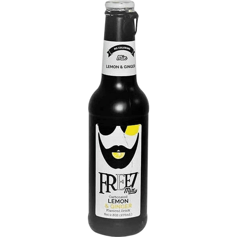 freez mix lemon & ginger soda 6x275ml