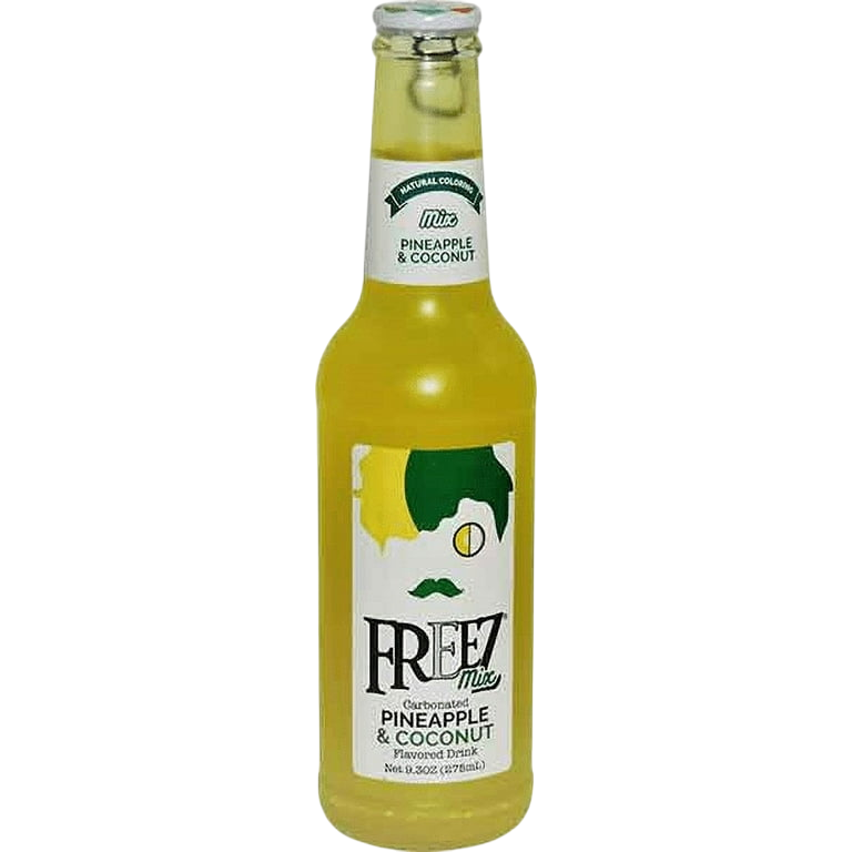 freez mix pineapple & coconut soda 275ml