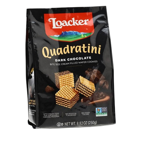 Loacker Quadratini Dark Chocolate 250g