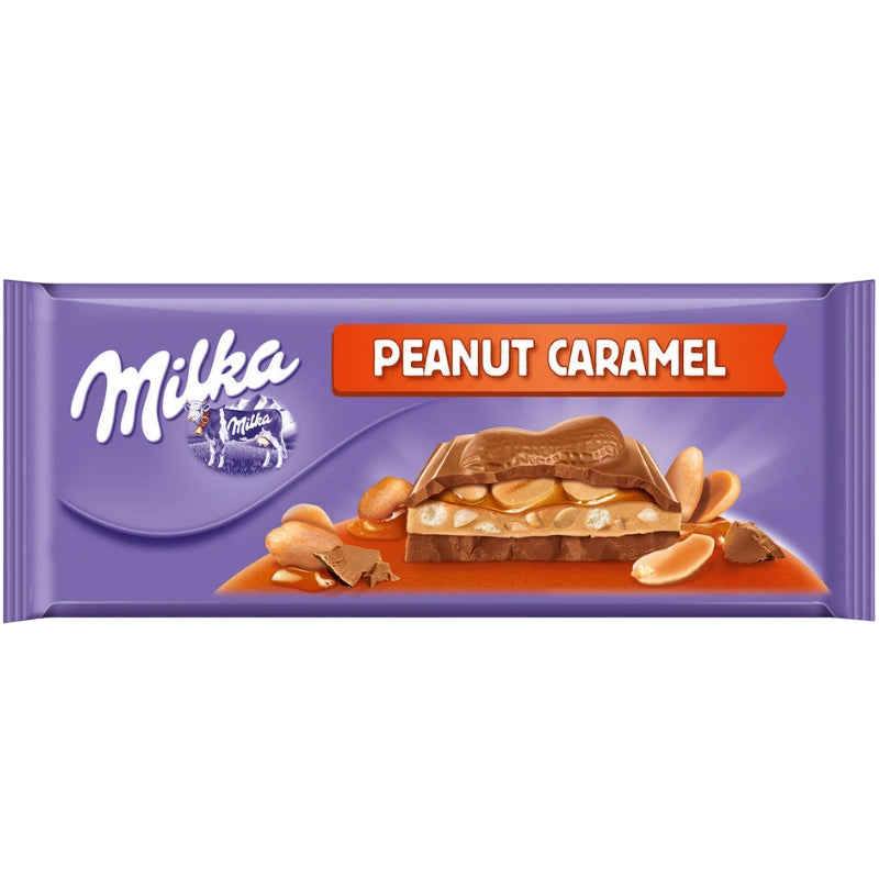 Milka Peanut Caramel Milk Chocolate 270g