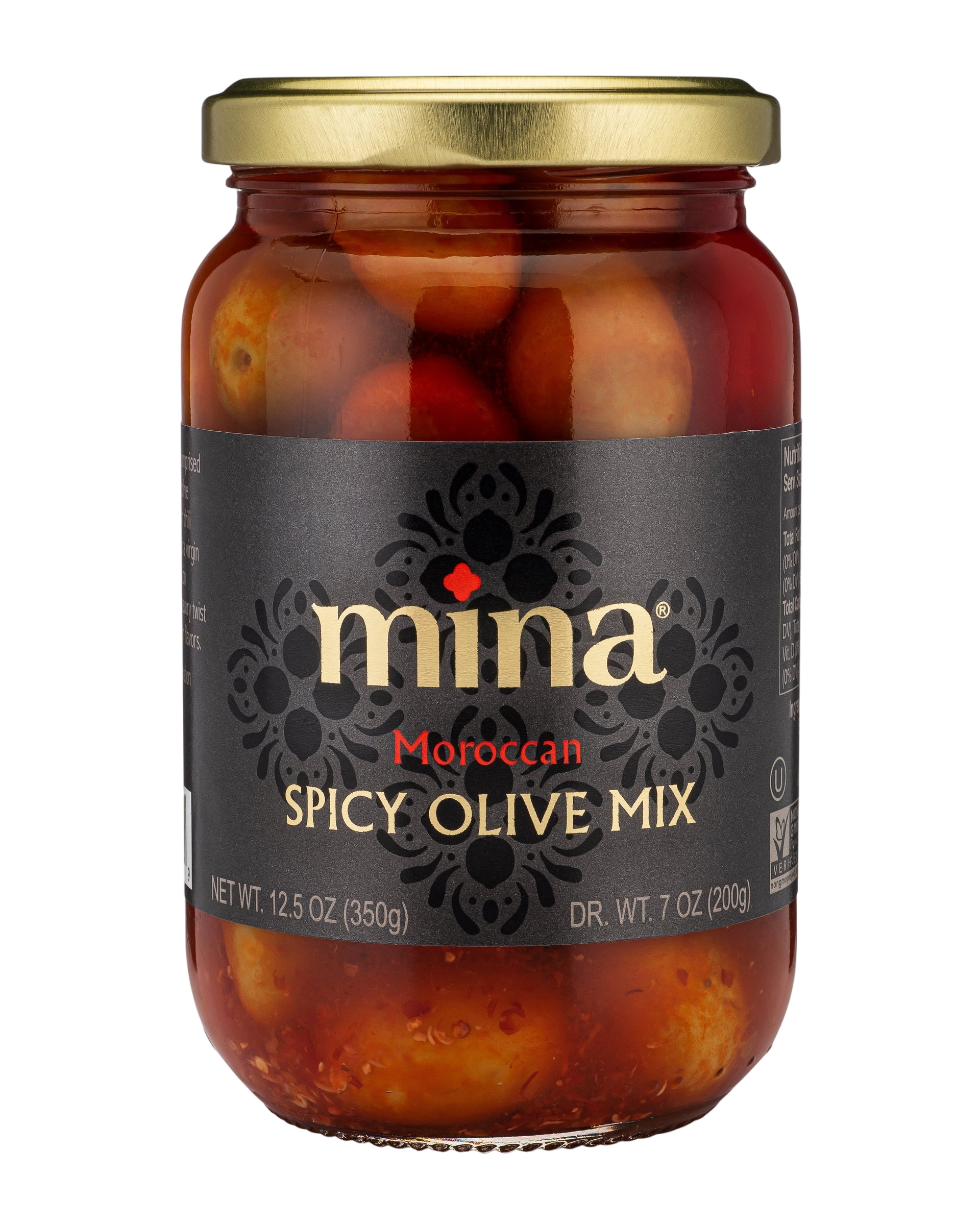 Mina Mixed Olives Spicy 350 g