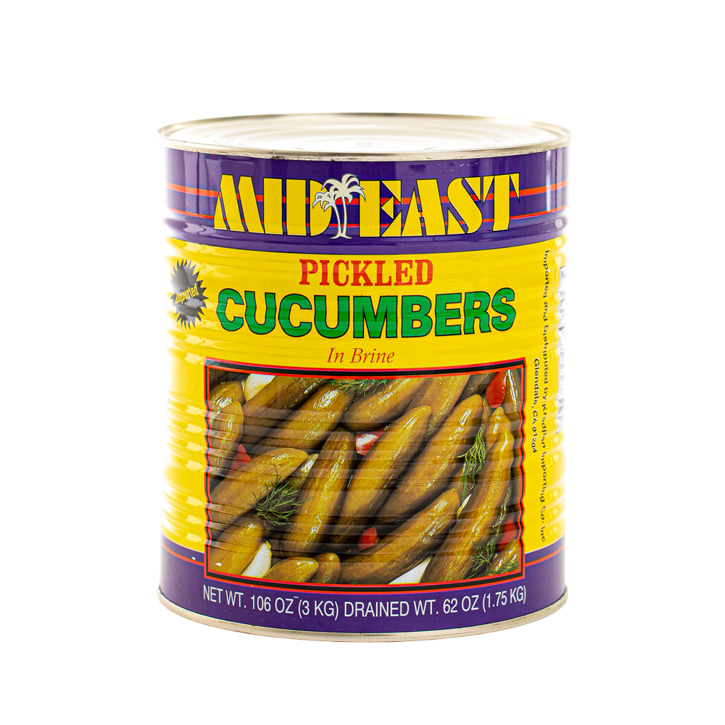 mid east pickled cucumbers 106oz