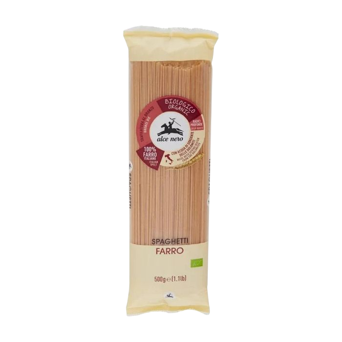 alce nero spaghetti farro pasta 500g