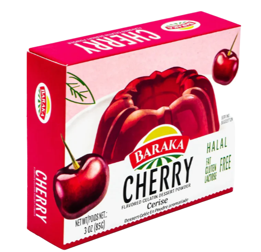 Baraka Cherry Jello 85g