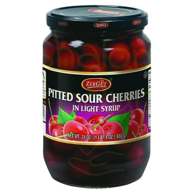 Zergut Pitted Sour Cherries Preserve 16 oz