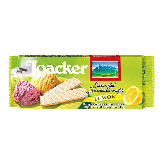 Loacker Wafers Lemon Ice Cream 150g
