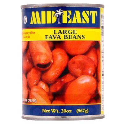 Mid East Large Fava Beans 20 oz