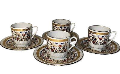 Gural Coffee Set with Gold Trim