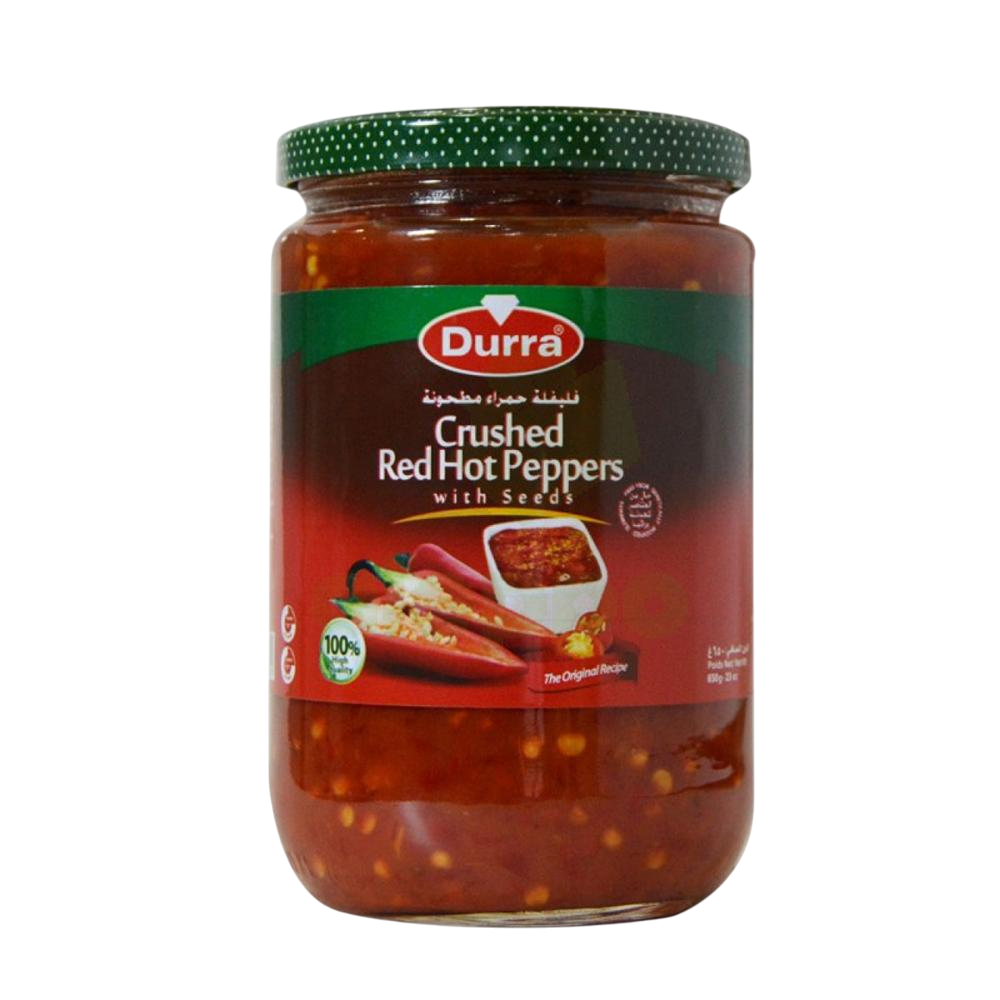 Durra Crushed Red Hot Peppers 650g