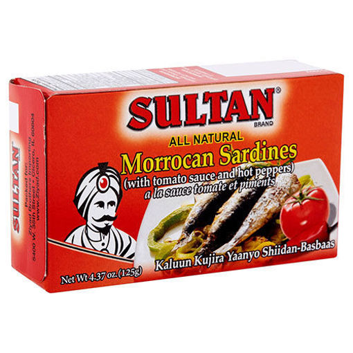 Sultan Sardines Tomato Hot 125g