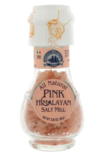 D&A Natural Pink Himalayan Sea Salt Mill 3.18oz
