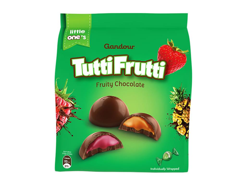 Gandour Tutti Frutti Dark Chocolate 152g