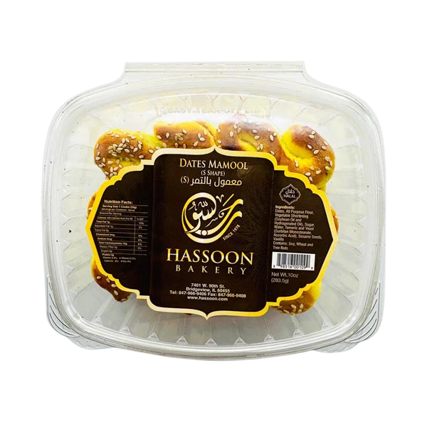 Hassoon Dates Mamool (S Shape) 12oz