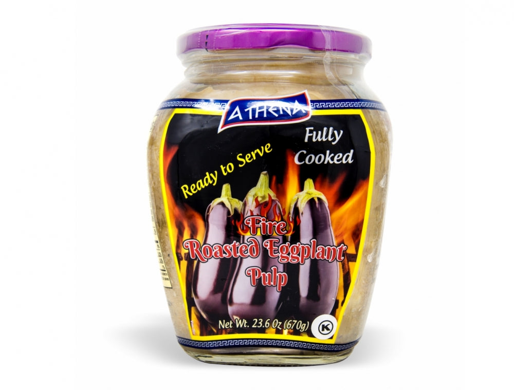 Athena Roasted Eggplant Pulp 670g