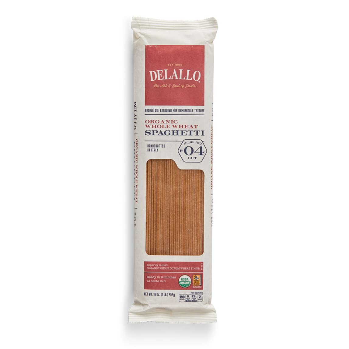 Delallo Whole Wheat Spaghetti 16oz