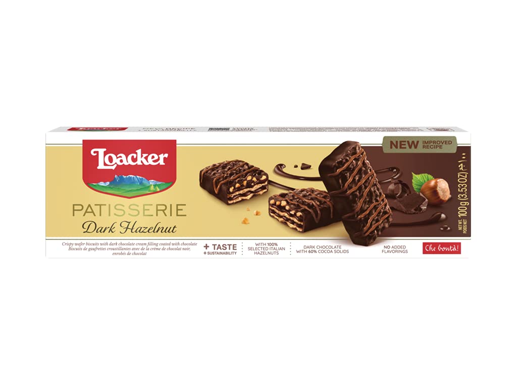 Loacker Gran Pasticceria Dark-Hazelnut 100g