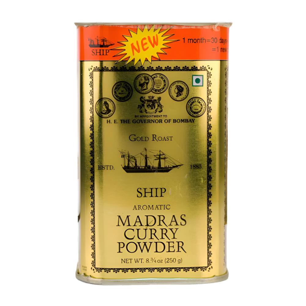 Ship Madras Curry Powder Gold Roast 250g