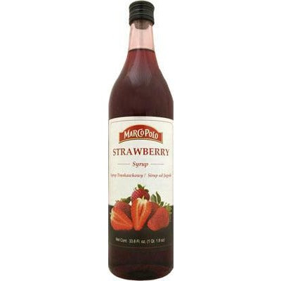 Marco Polo Strawberry Syrup 1l