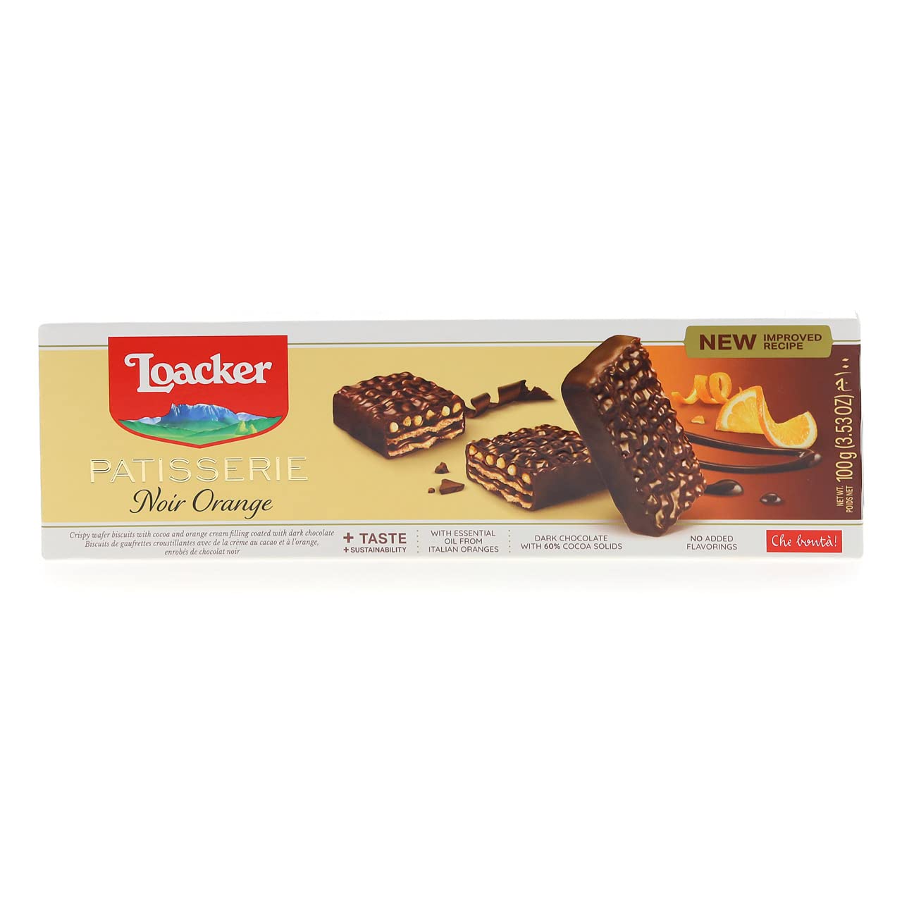 Loacker Gran Pasticceria Noir Orange 100g