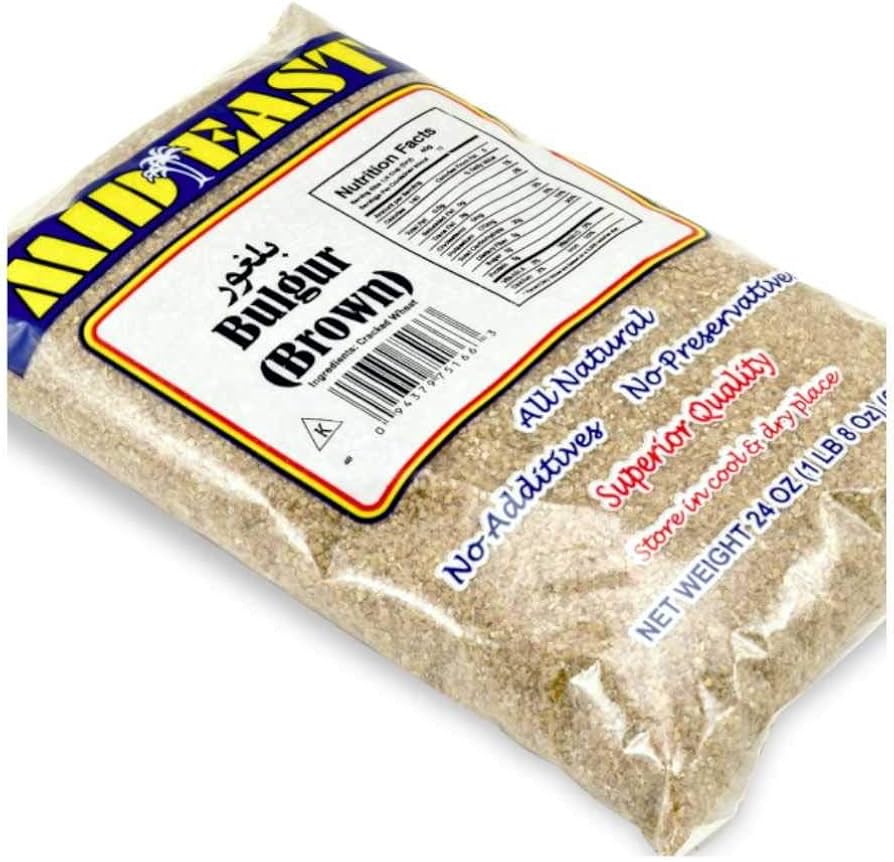 Mid East Bulgur Brown 24 oz