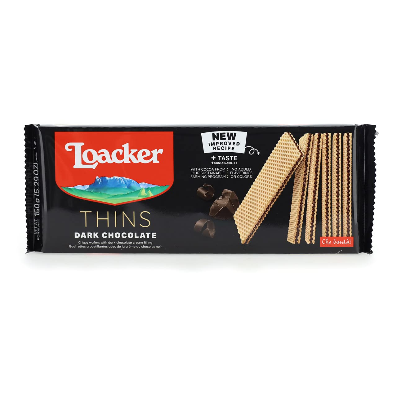 Loacker Chocolat Fondente Dark Noir 118g
