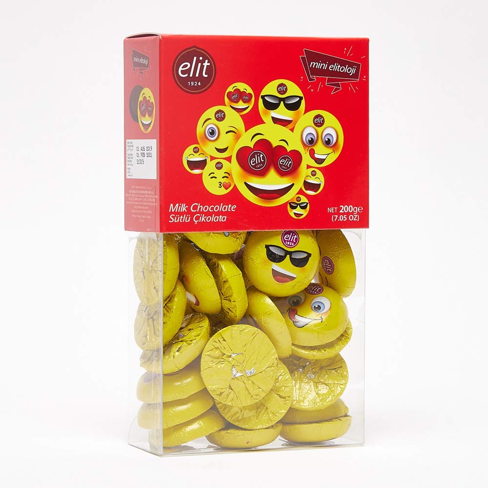 Elit Milk Chocolate Emoji 200g