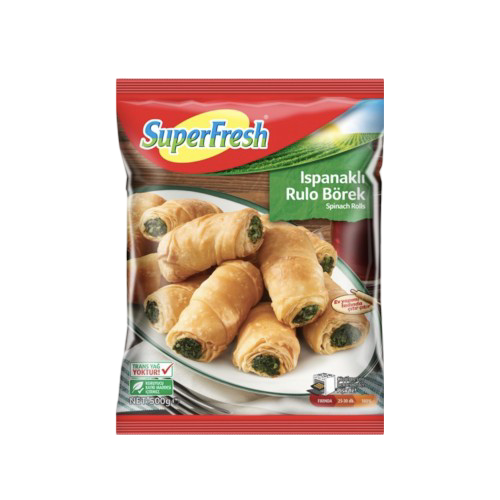 Super Fresh Borek Spinach Rolls 500.0 g